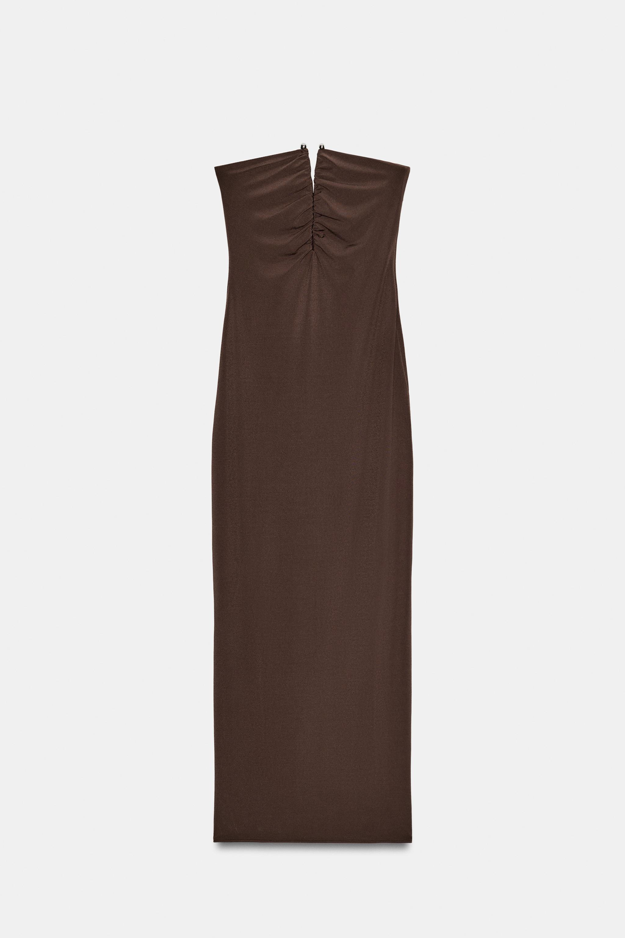 STRAPLESS DRESS